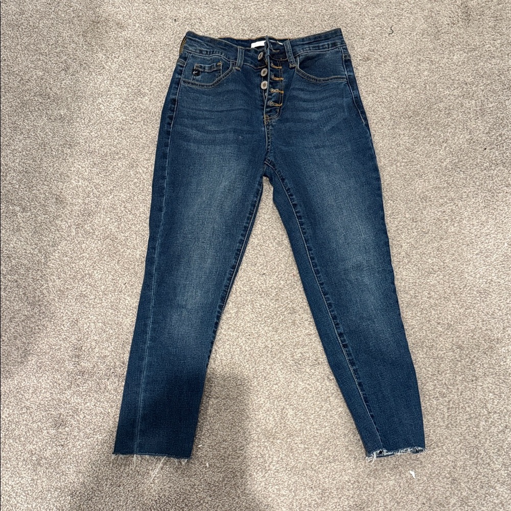KanCan Dark Wash Ankle Jeans